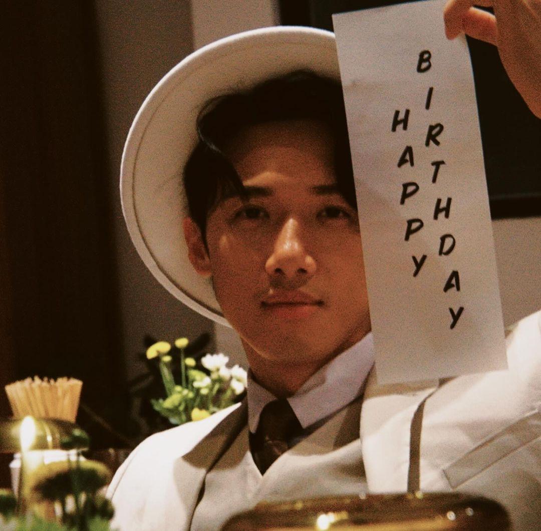 Stanley在IG分享慶生照片。
