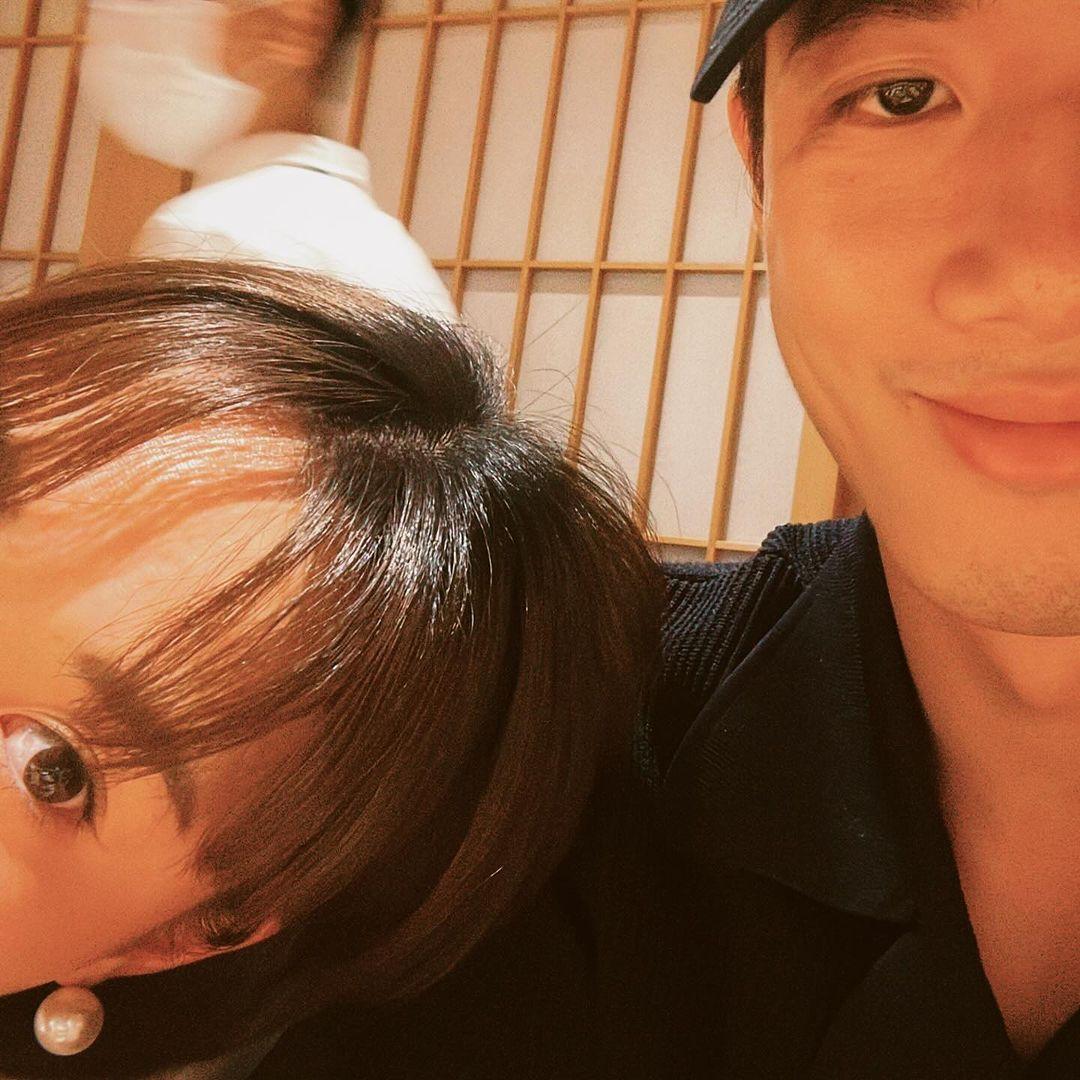 Stanley在IG分享與女友Alina慶生照片。