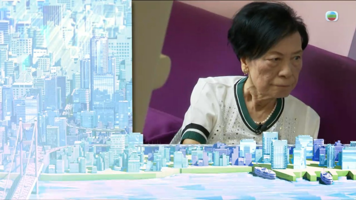 余慕蓮透過《東張西望》交代自己的身後事及財產分配。