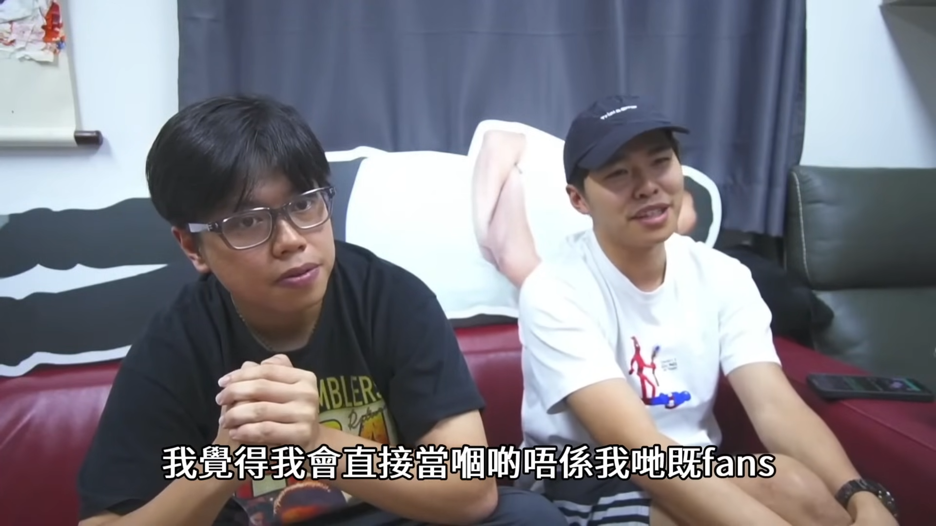 游學修認為再有人展開罵戰都不是試當真的fans。