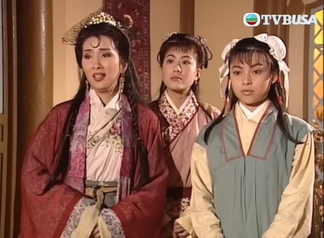 歐倩怡頂替許秋怡扮演善財童子,也即是紅孩兒。