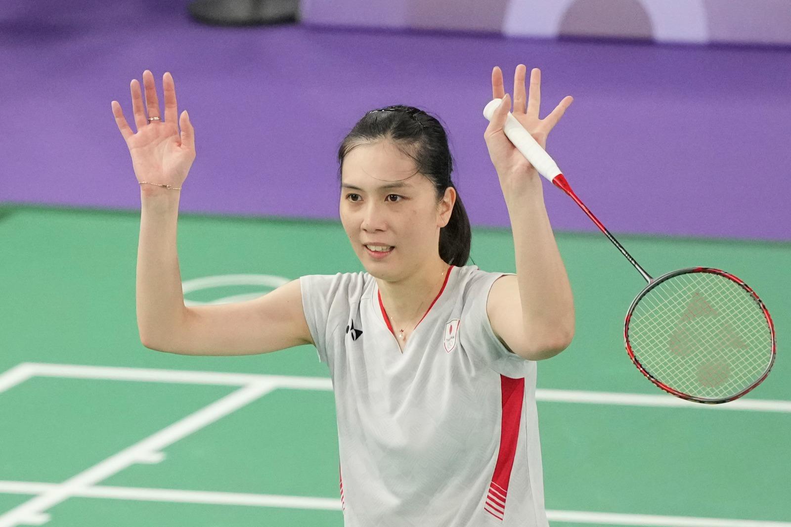 巴黎奧運|大堀彩父親是福島當地知名羽毛球高校教練。