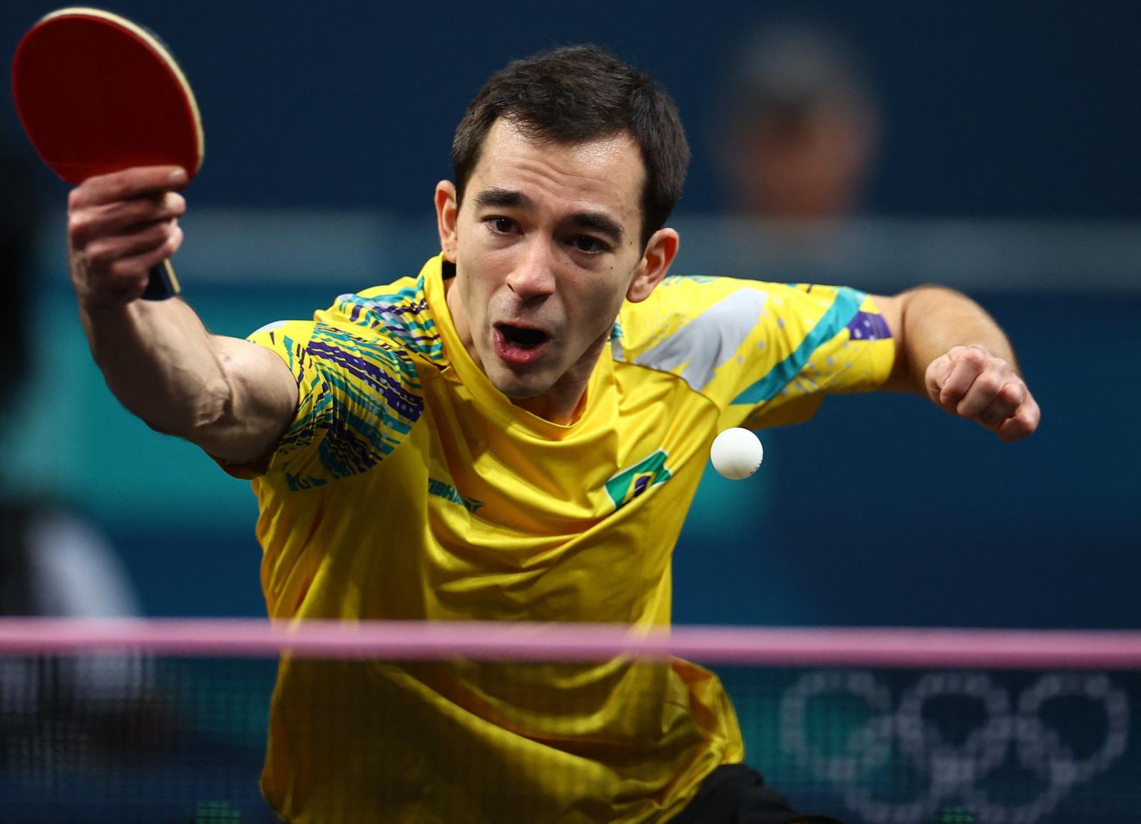 「眼鏡小子」李布隆輕取巴西球手卡達蘭奴而摘銅。