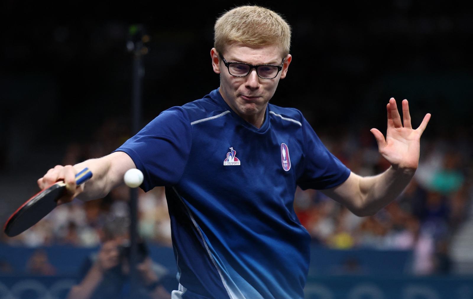 「眼鏡小子」李布隆輕取巴西球手卡達蘭奴而摘銅。