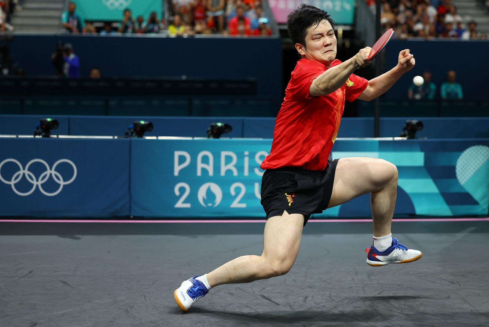 樊振東擊敗瑞典「六角戰士」莫雷加而奪金。