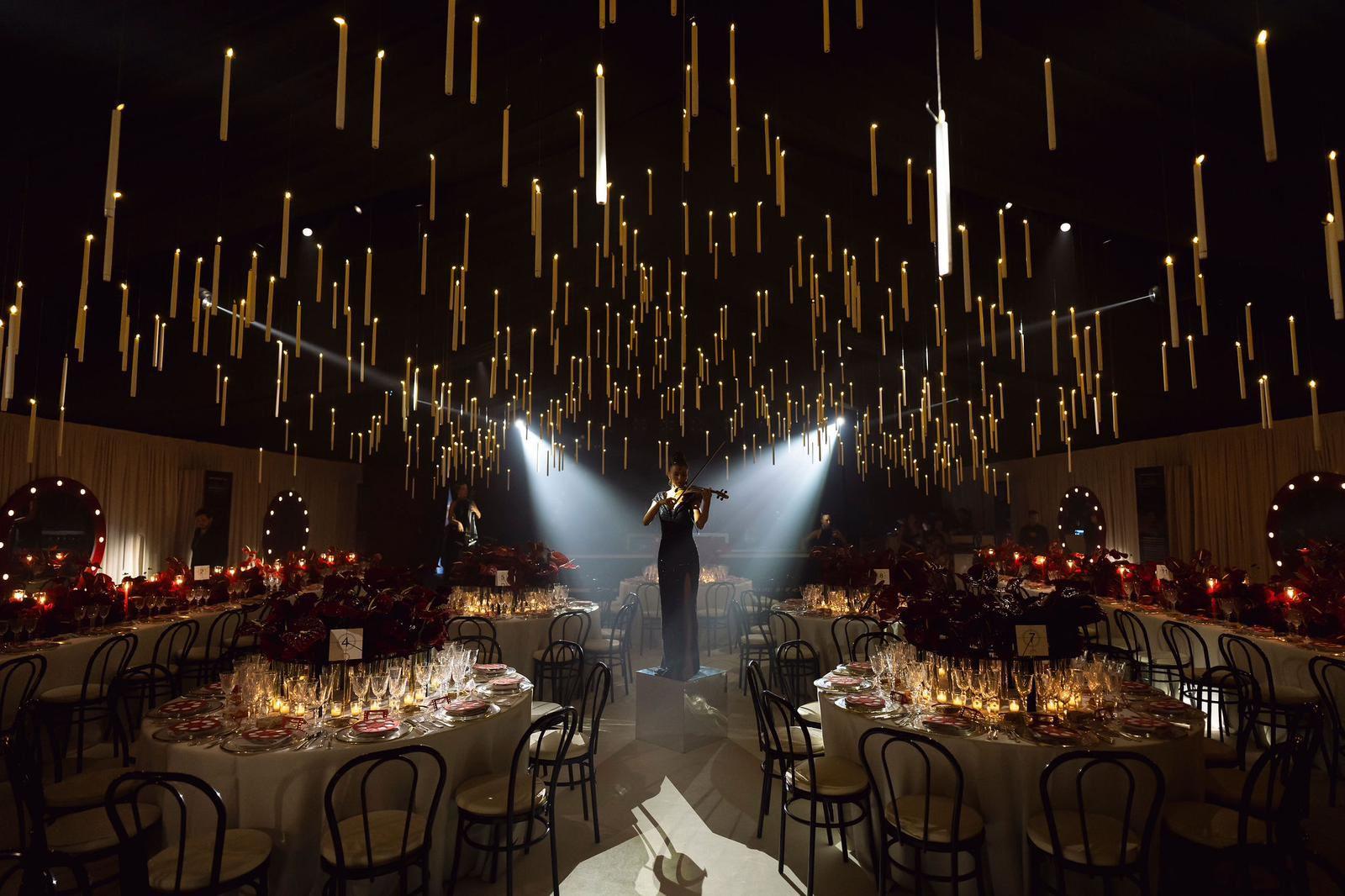 晚宴由吳千語親自構思,主題定為「Life is a Movie」,佈置像復古的意大利電影院。