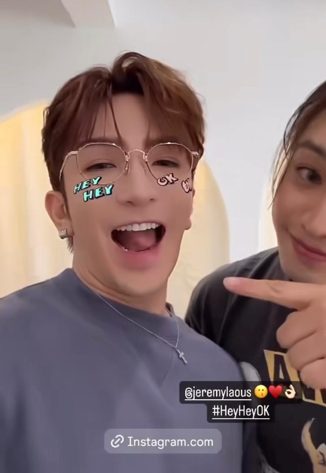 Anson Lo和Jer大玩《Hey Hey OK!》dance Challenge,越跳越High。