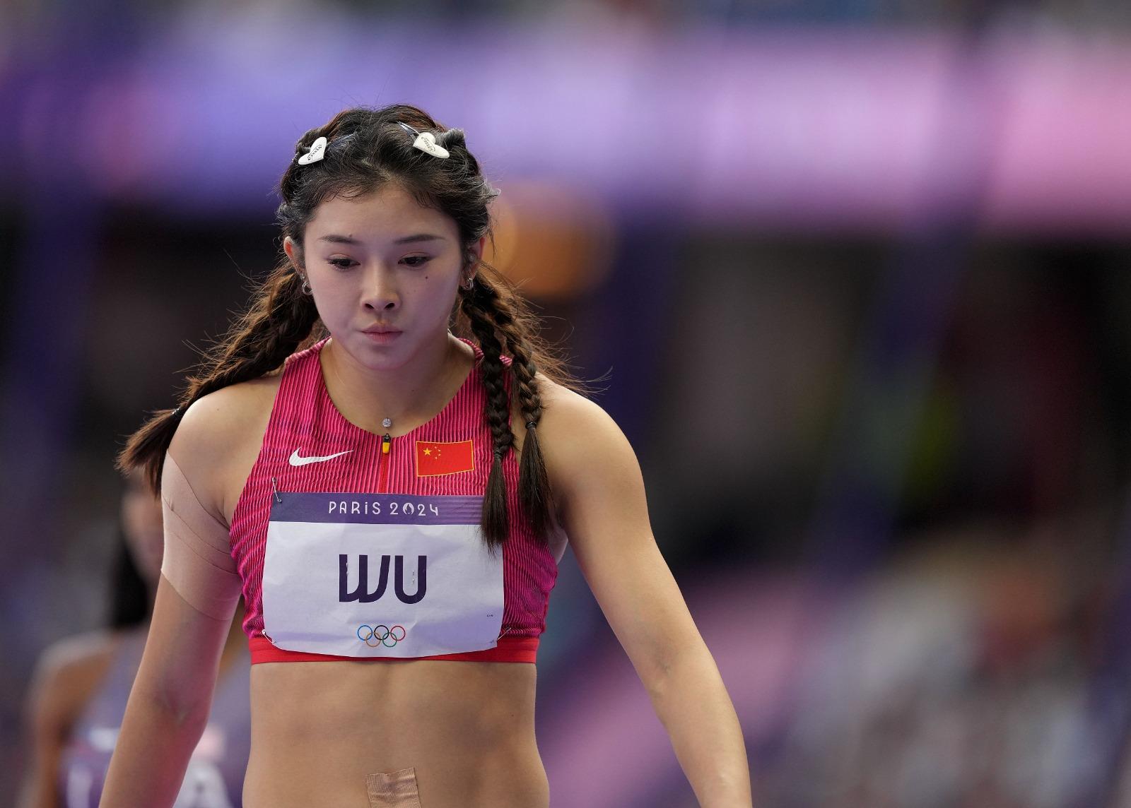 巴黎奧運|吳艷妮自評表現零分。(新華社)
