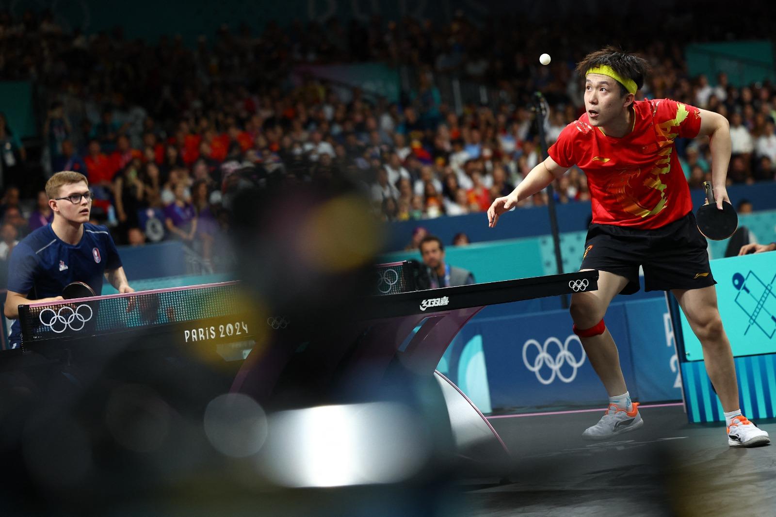 中國擊敗法國後,將與瑞典爭金。