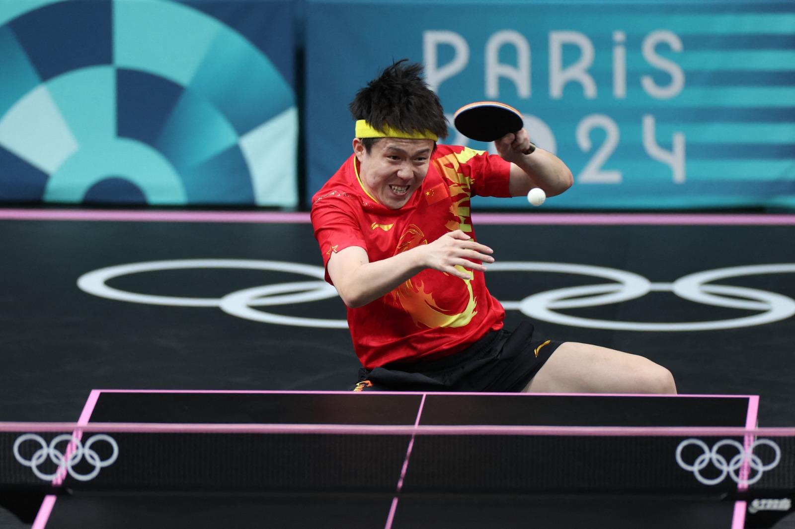 中國擊敗法國後,將與瑞典爭金。