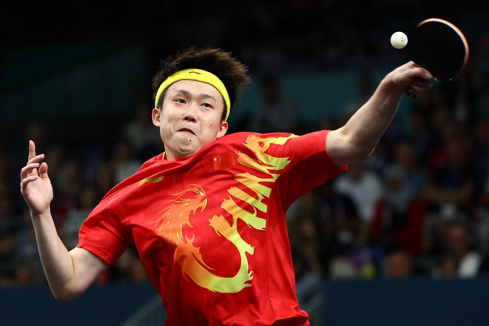 中國擊敗法國後,將與瑞典爭金。