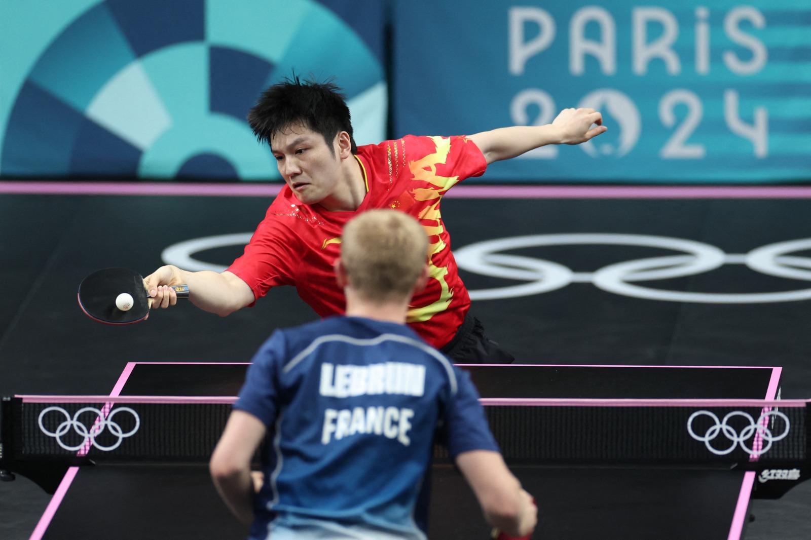 中國擊敗法國後,將與瑞典爭金。