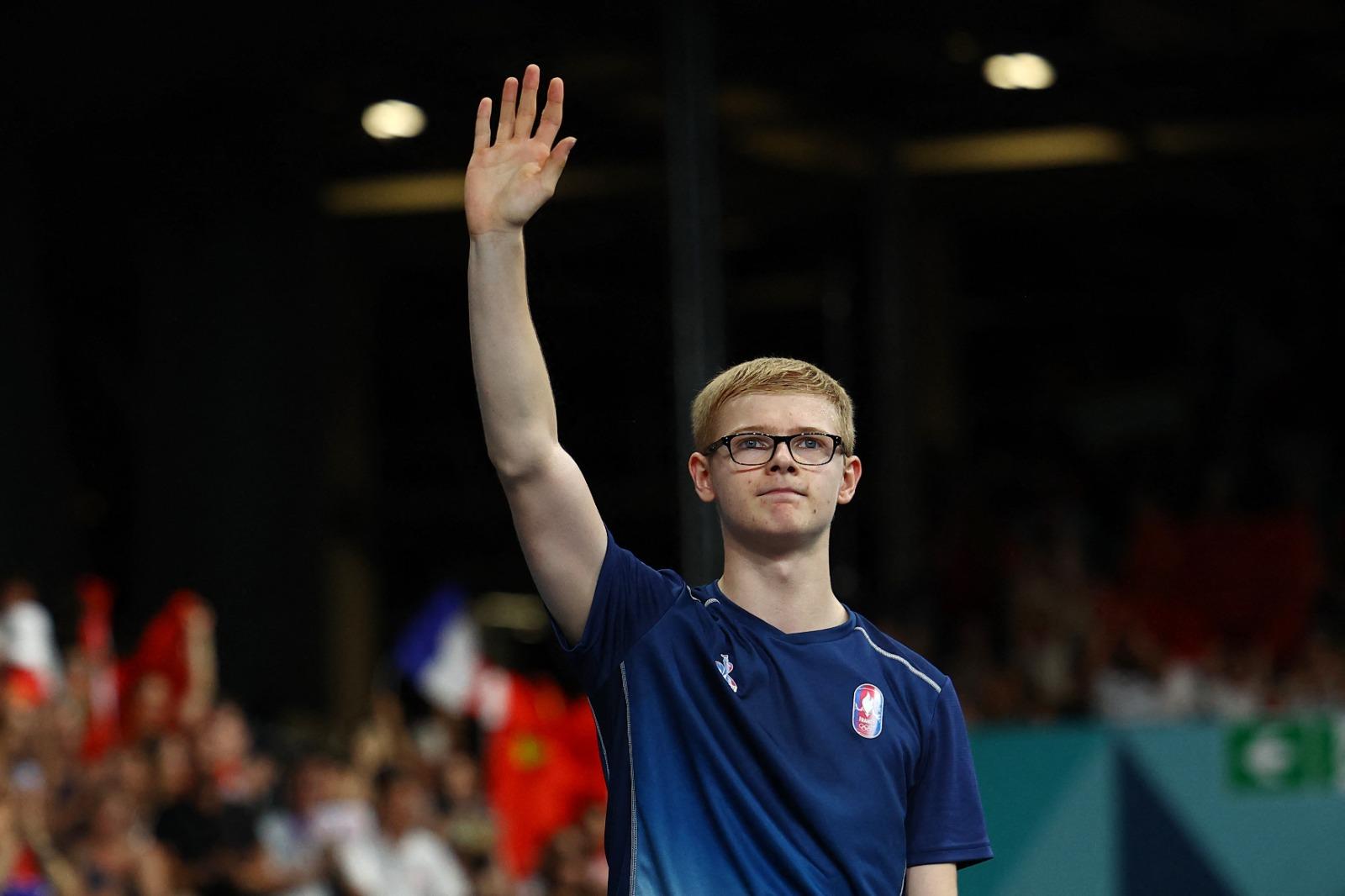 中國擊敗法國後,將與瑞典爭金。