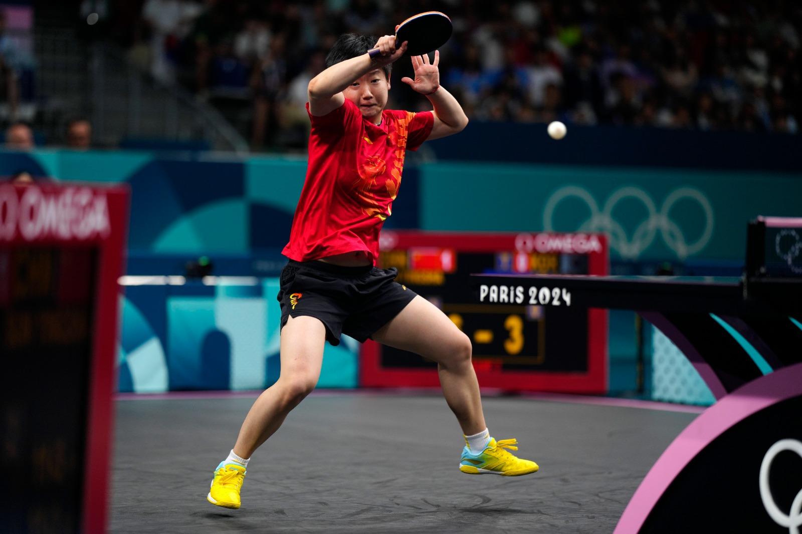 中國以直落三場擊敗南韓,晉身決賽。