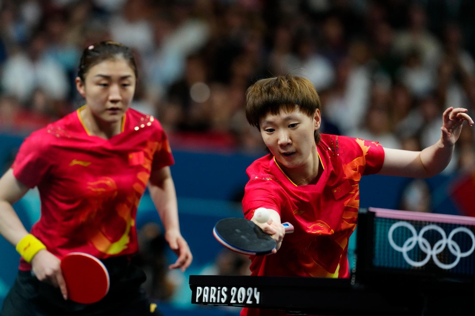 中國以直落三場擊敗南韓,晉身決賽。