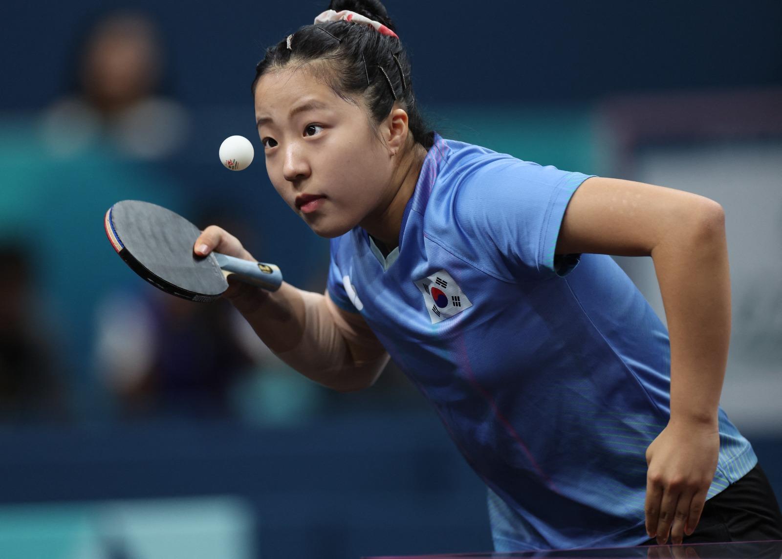 中國以直落三場擊敗南韓,晉身決賽。