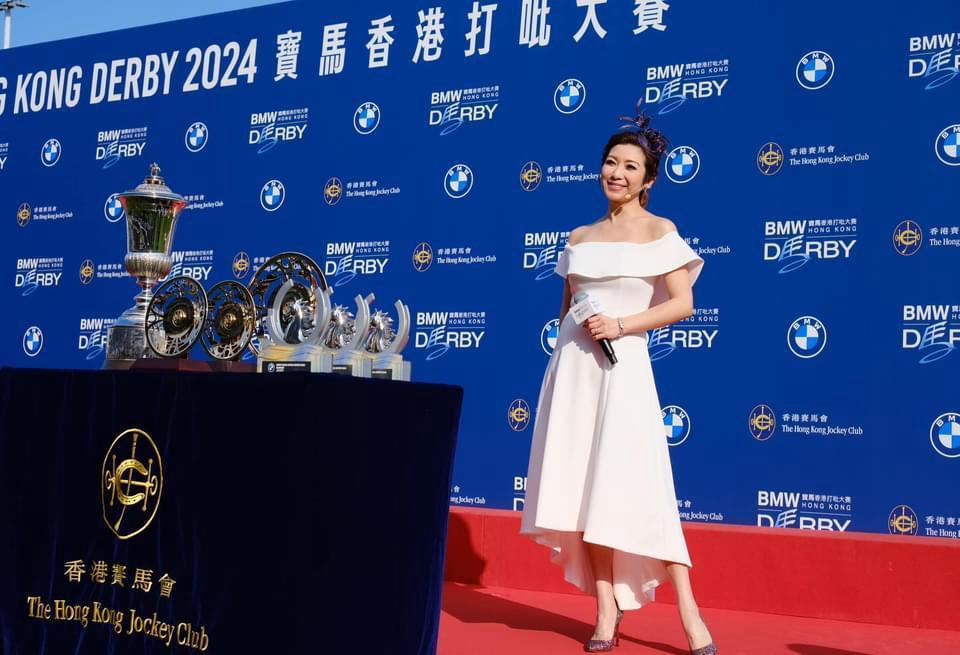 朱凱婷精通多國語言,每月為不少品牌活動擔任司儀,密密接Job。