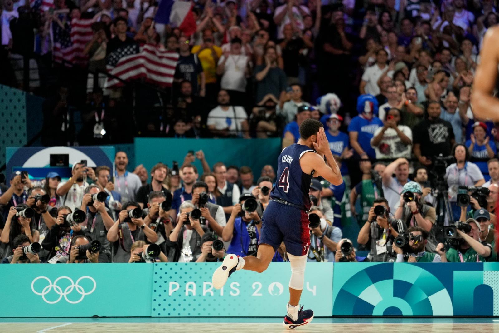 巴黎奧運|史提芬居里(Stephen Curry)在決賽8個入球全數來自三分波。