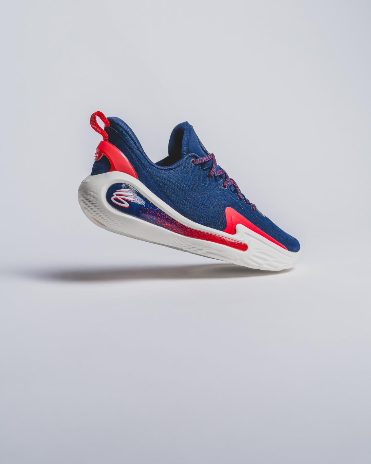 籃球鞋推薦|居里奧運金牌戰靴Curry 12以緩震 UA DUAL FLOW 打造極緻輕彈中底及外底。