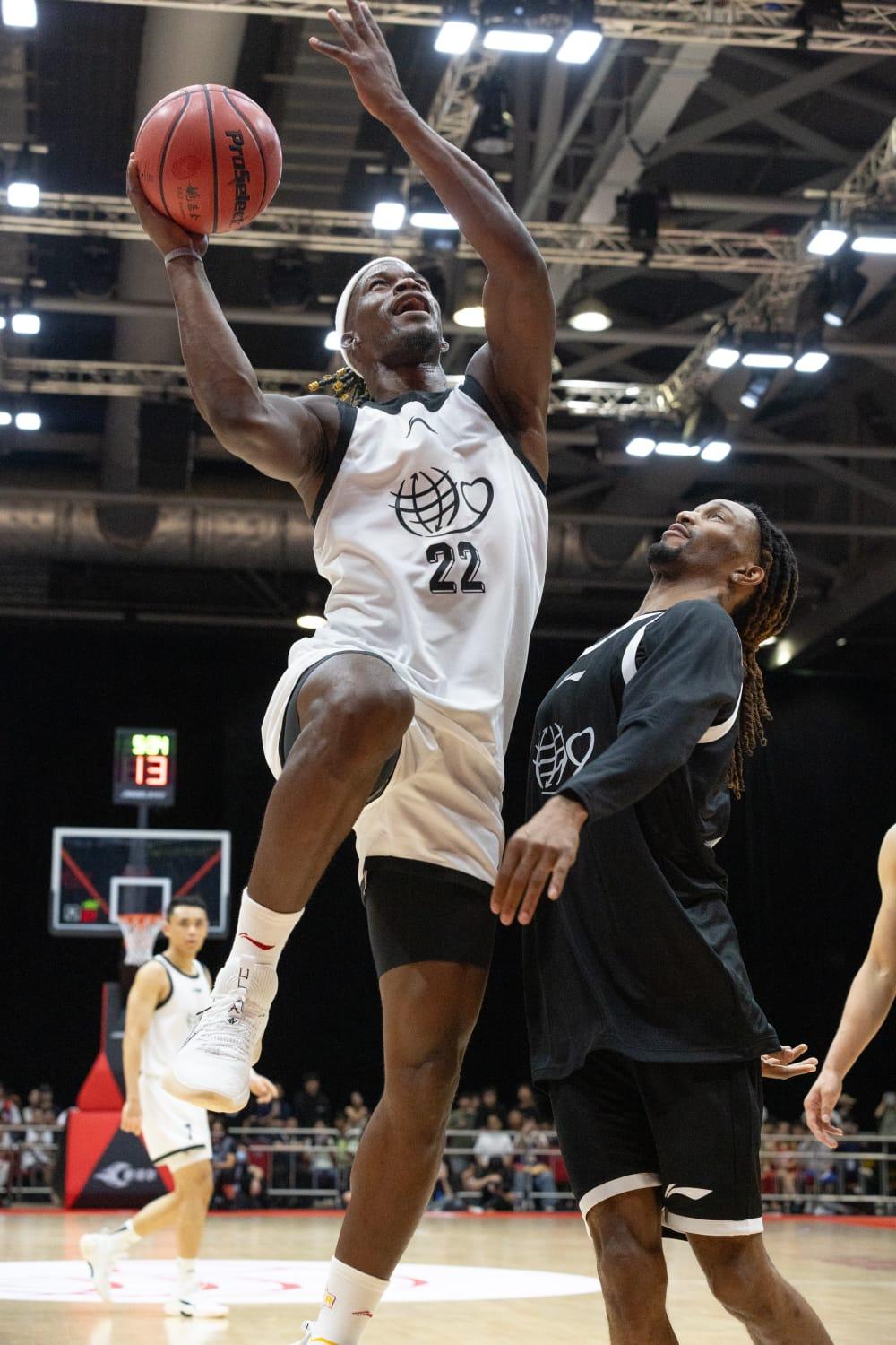 籃球|姚基金慈善賽。(蘇文傑攝)