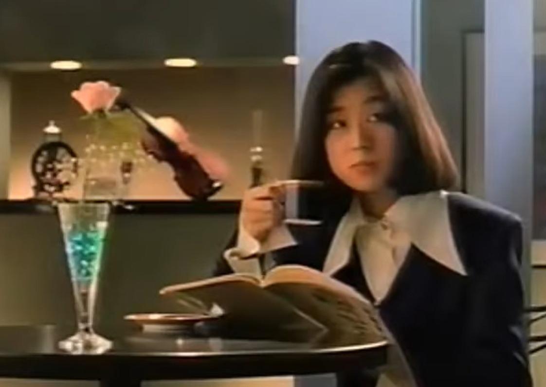 李維維與郭富城拍廣告時,一句「受不了的酷」成為金句。(網上截圖)