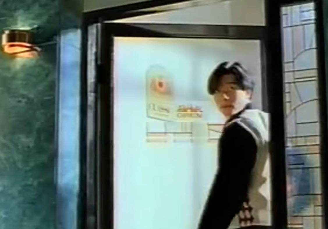 郭富城在咖啡廣告一句「不錯喔」成為台灣潮語。(網上截圖)