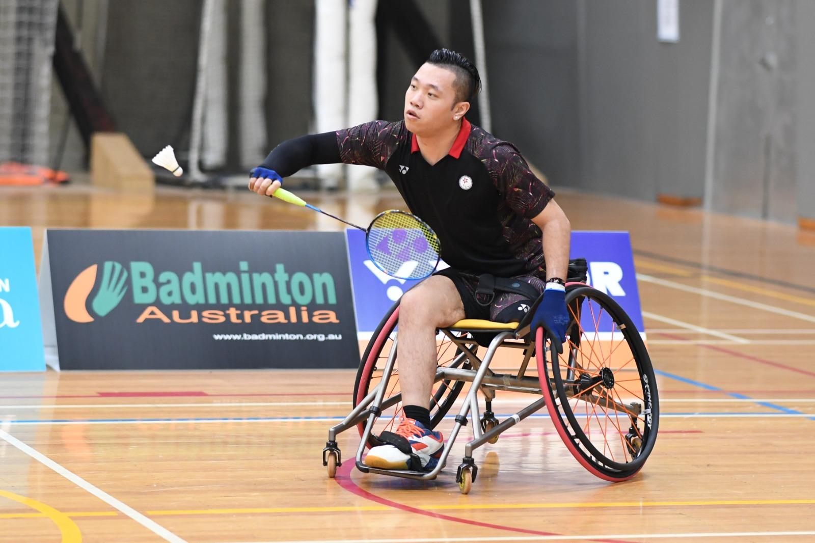 陳浩源期望退役前在巴黎殘奧再踏獎台。