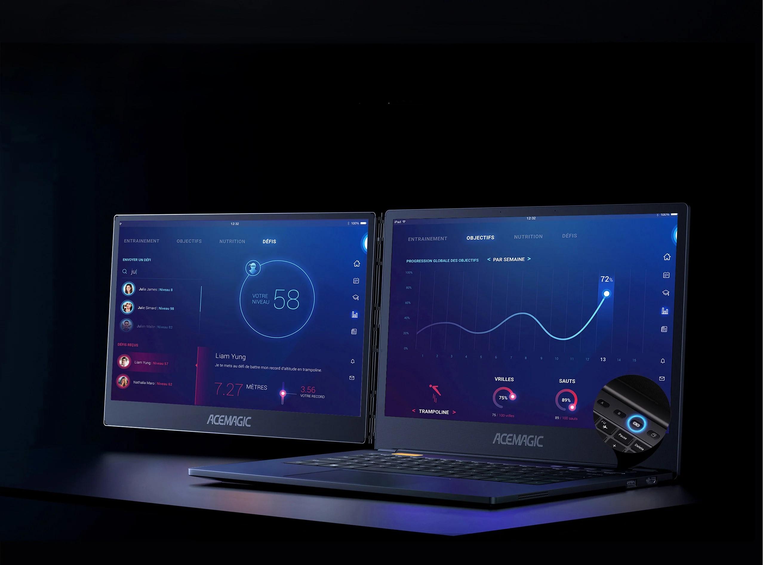 Acemagic X1配置一般,可應付簡單文書處理及商務應用。