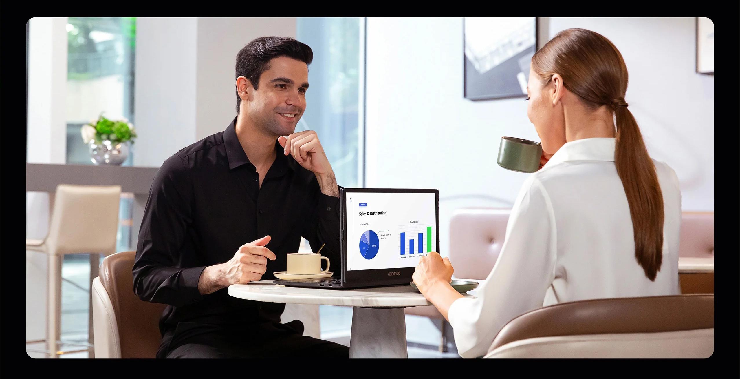 官網示範使用Acemagic X1反芒用法。