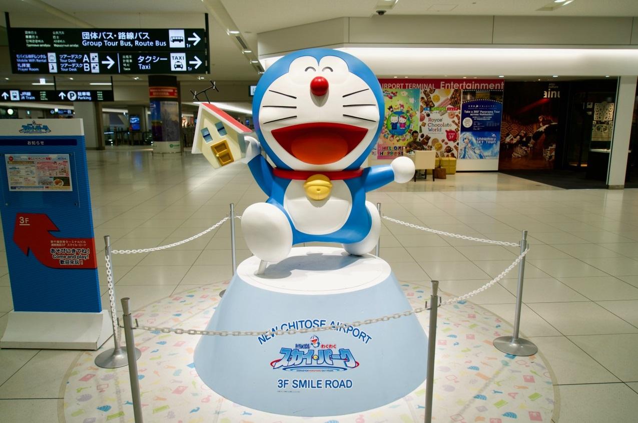 北海道新千歲機場入境大堂。(互聯網)