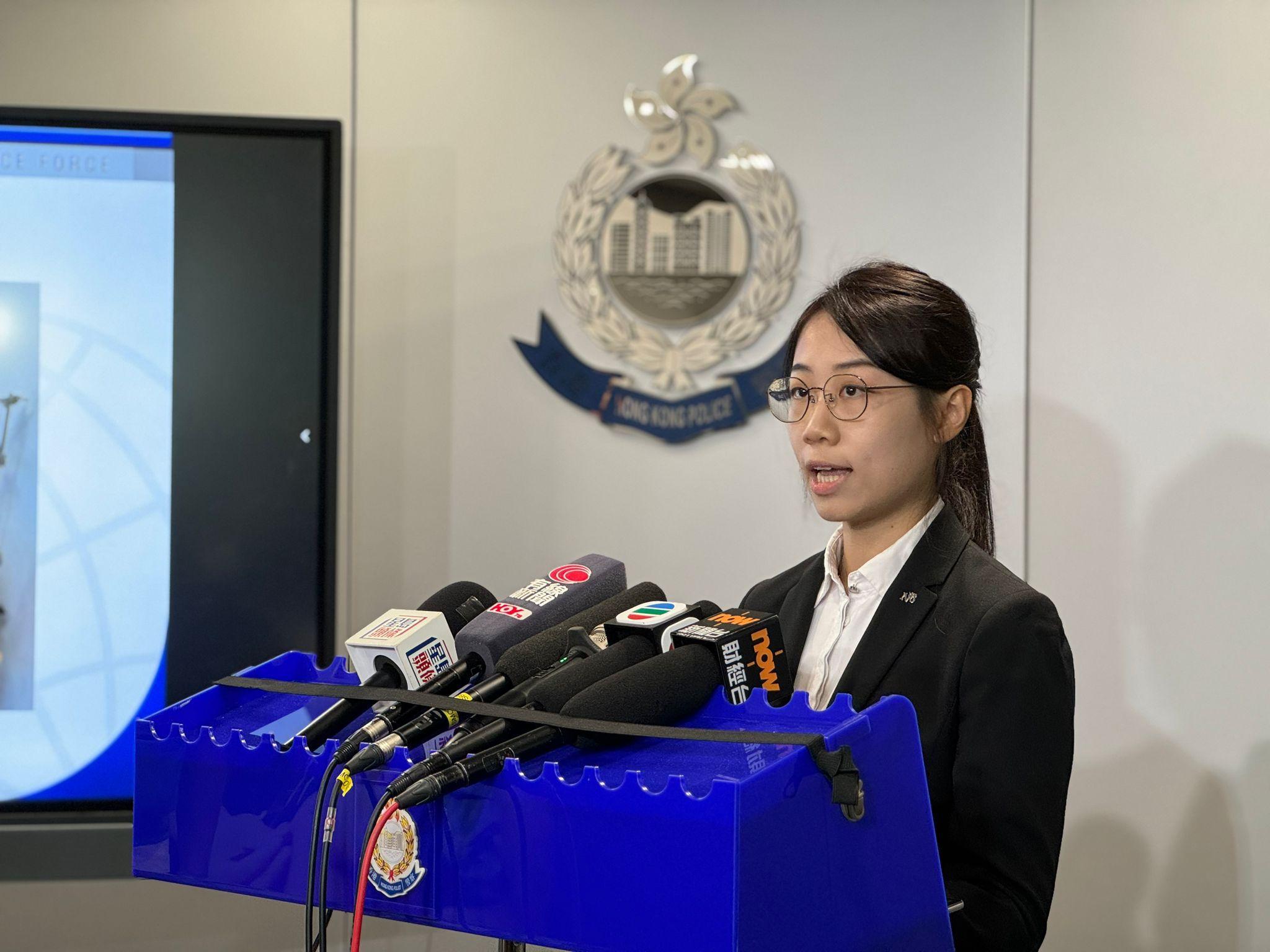 警方簡介案情。