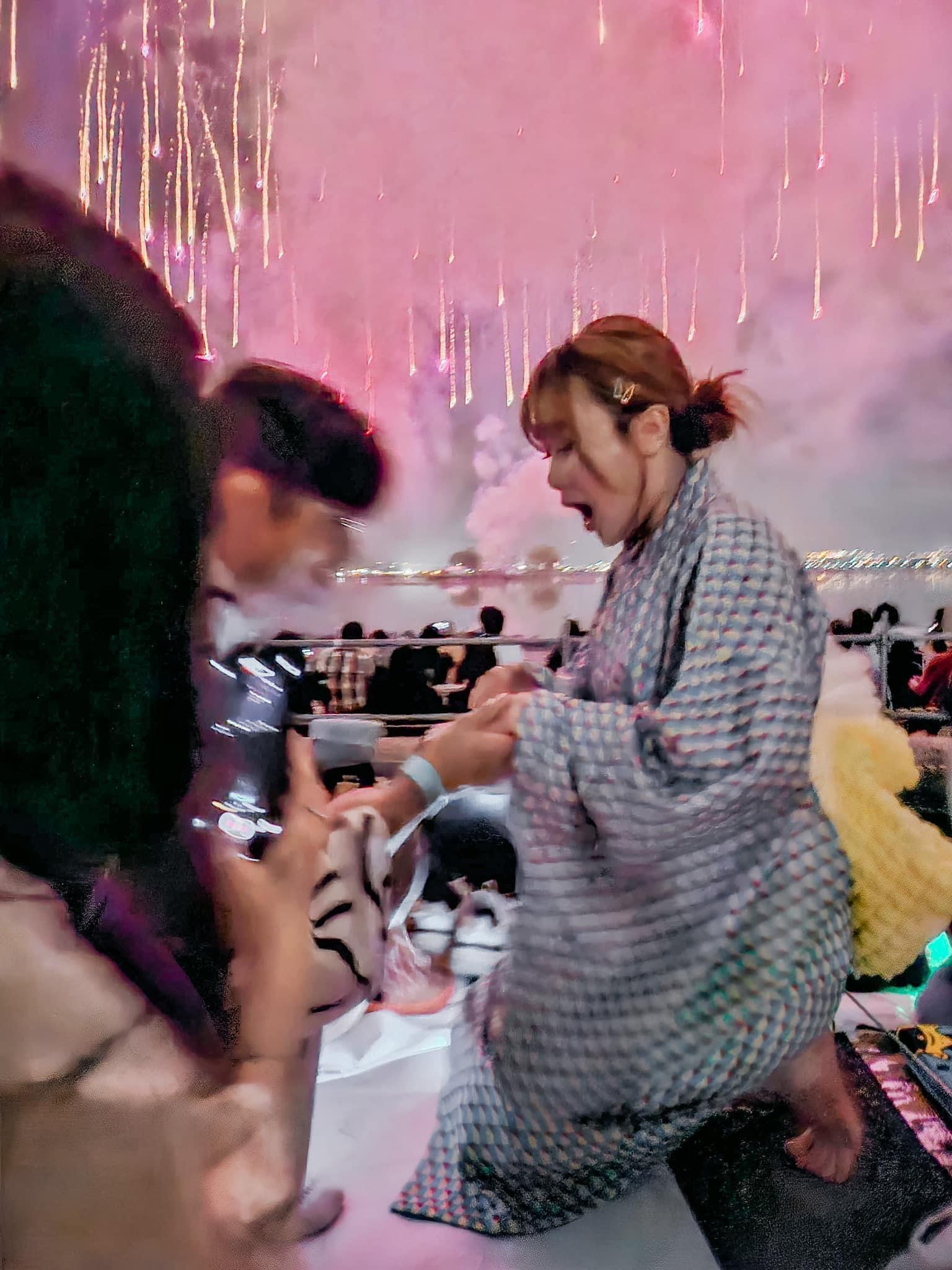 譚杏藍今日在社交網宣布做人妻。