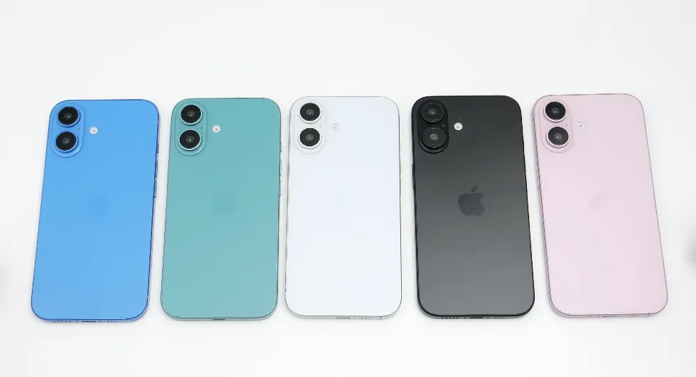 標準版 iPhone 16 可能提供黑、藍、粉、綠、白共五種顏色。