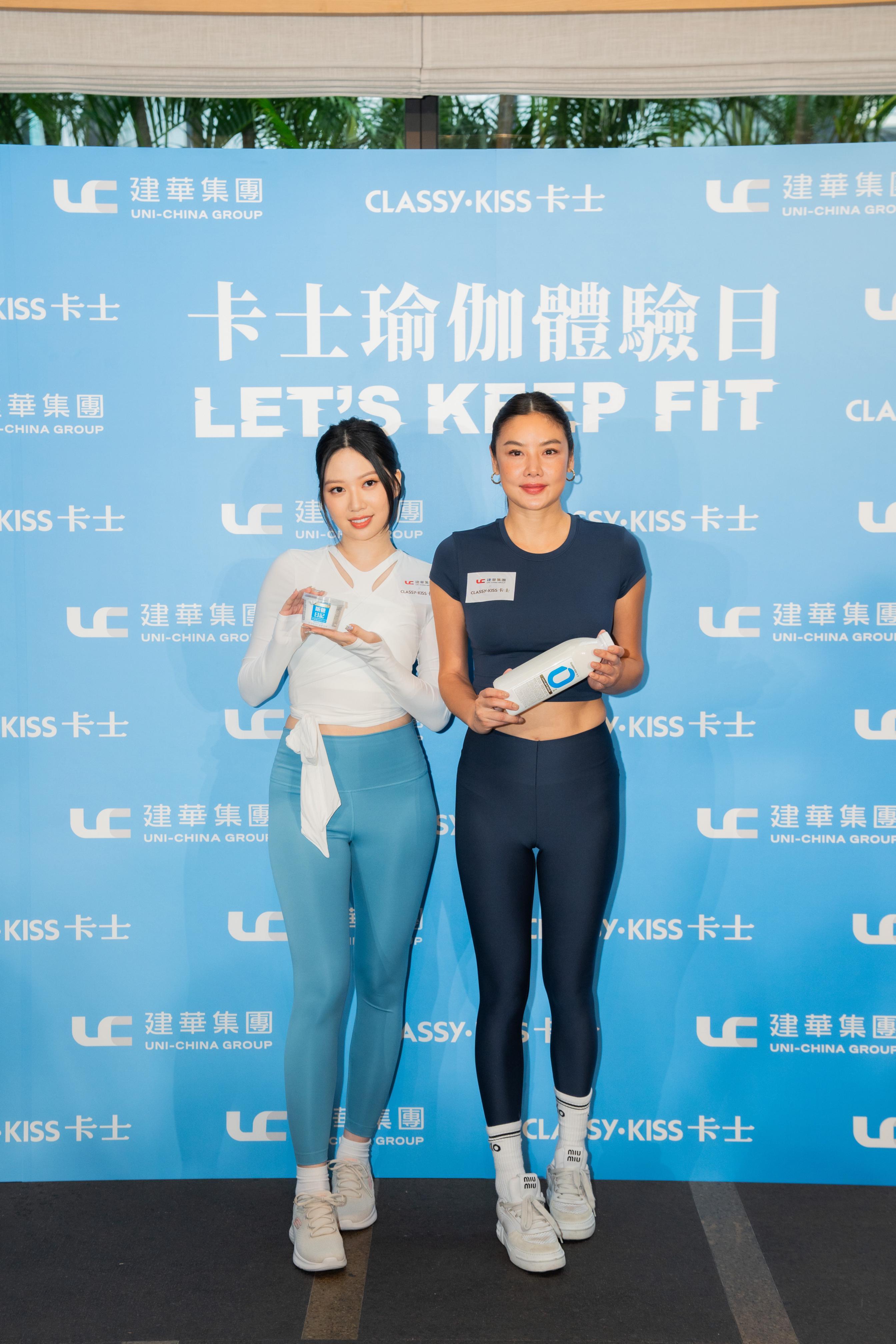 Gaile今次出席卡士活動,首度在港公開教瑜伽。