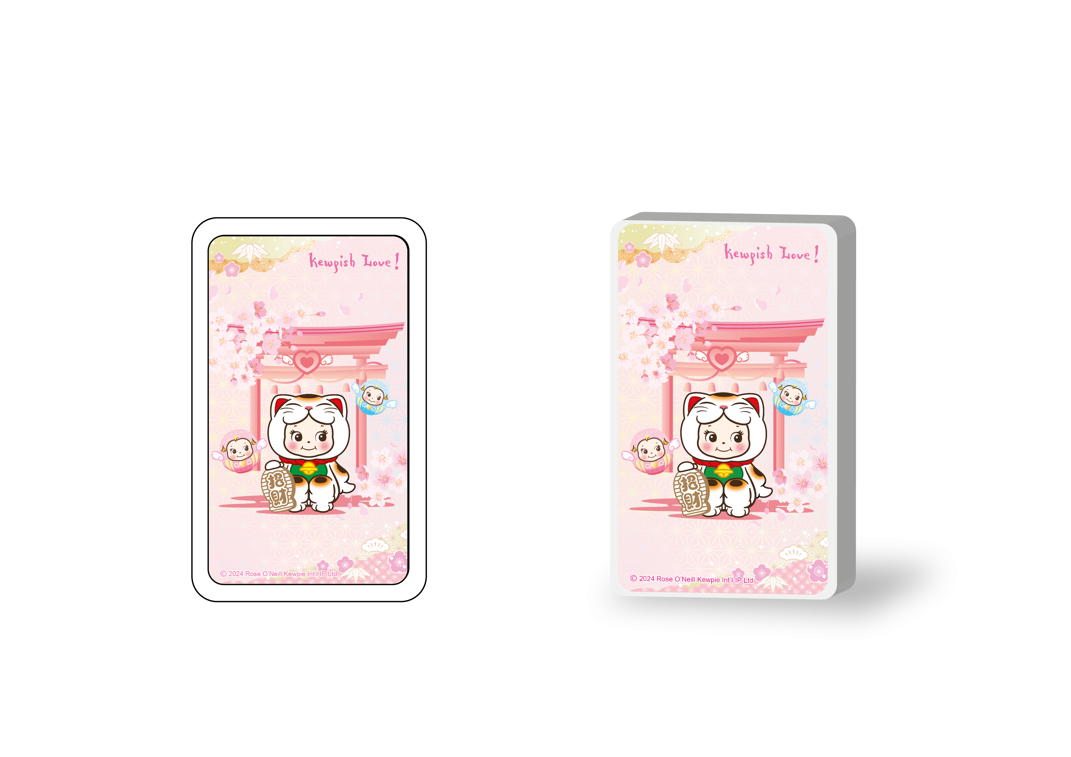 Kewpie 丘比開運版磁吸無線流動充電器 (預購價:$338)