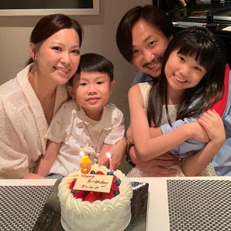 鄭中基與余思敏一直都以幸福家庭示人。