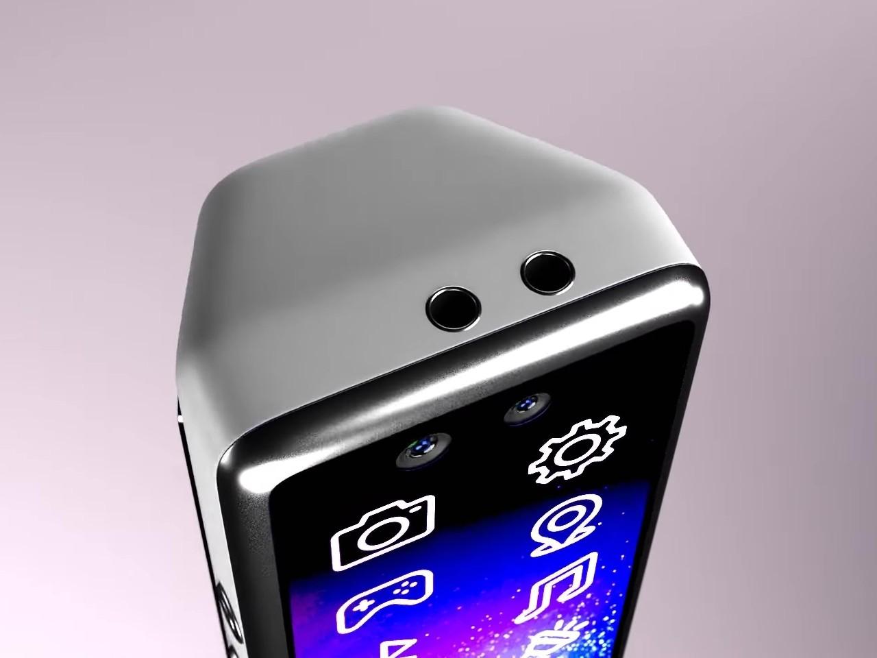 Nokia 7380 5G機頂有兩個3.5mm插頭,相當復古。(來源:AndroidLeo)