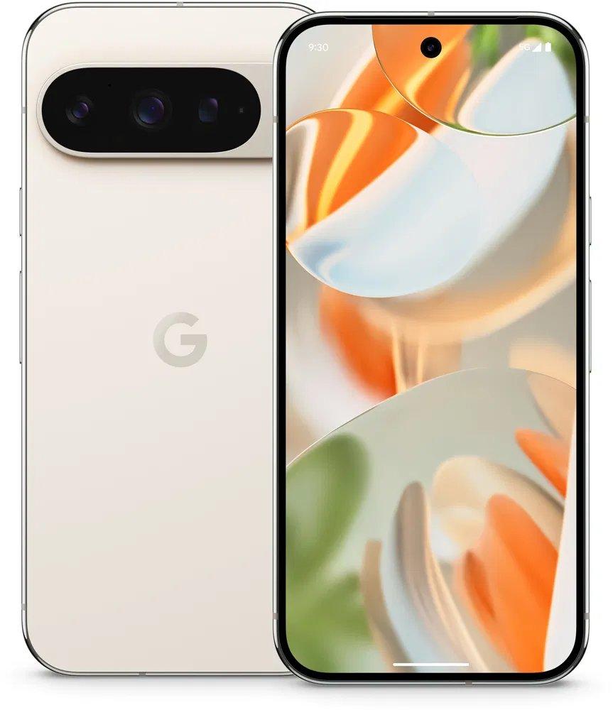 Google Pixel 9 Pro瓷器色。(X@MysteryLupin)