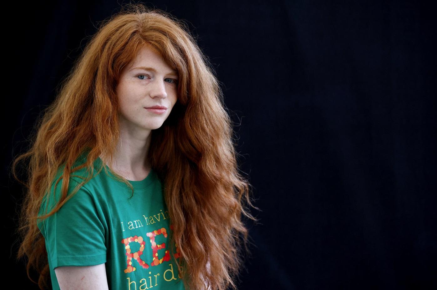 來自荷蘭的24歲參加者Lisanne。(路透社)