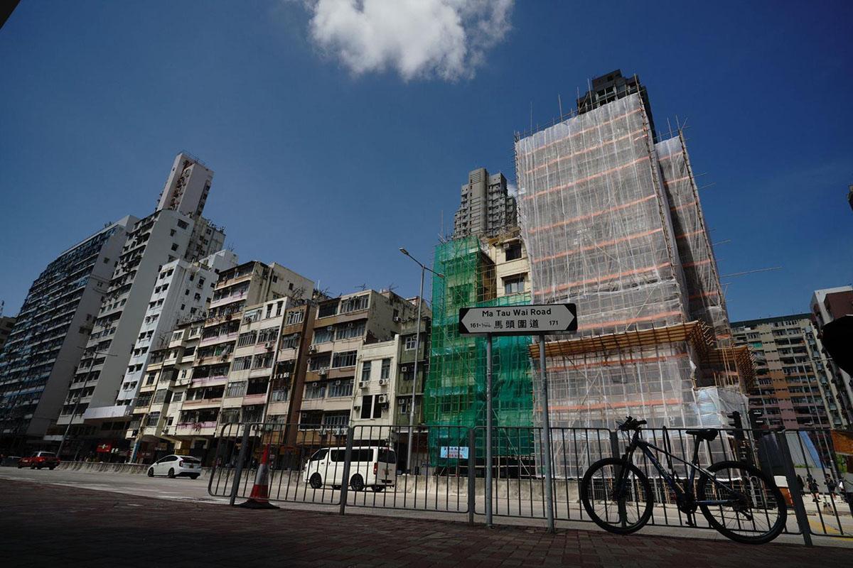 市建局月初宣布啟動馬頭圍道/落山道發展項目。(資料圖片)