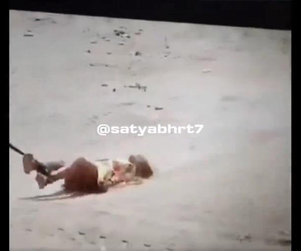 妻子痛得尖叫。(互聯網)