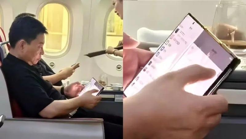 報道指早前余承東已經多次曝光三摺真機。