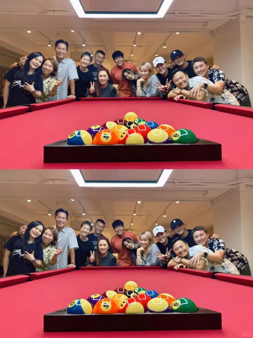 劉愷威竟出現在洪永城、蕭正楠、黃翠如、黎瑞恩等圈中人飯局。