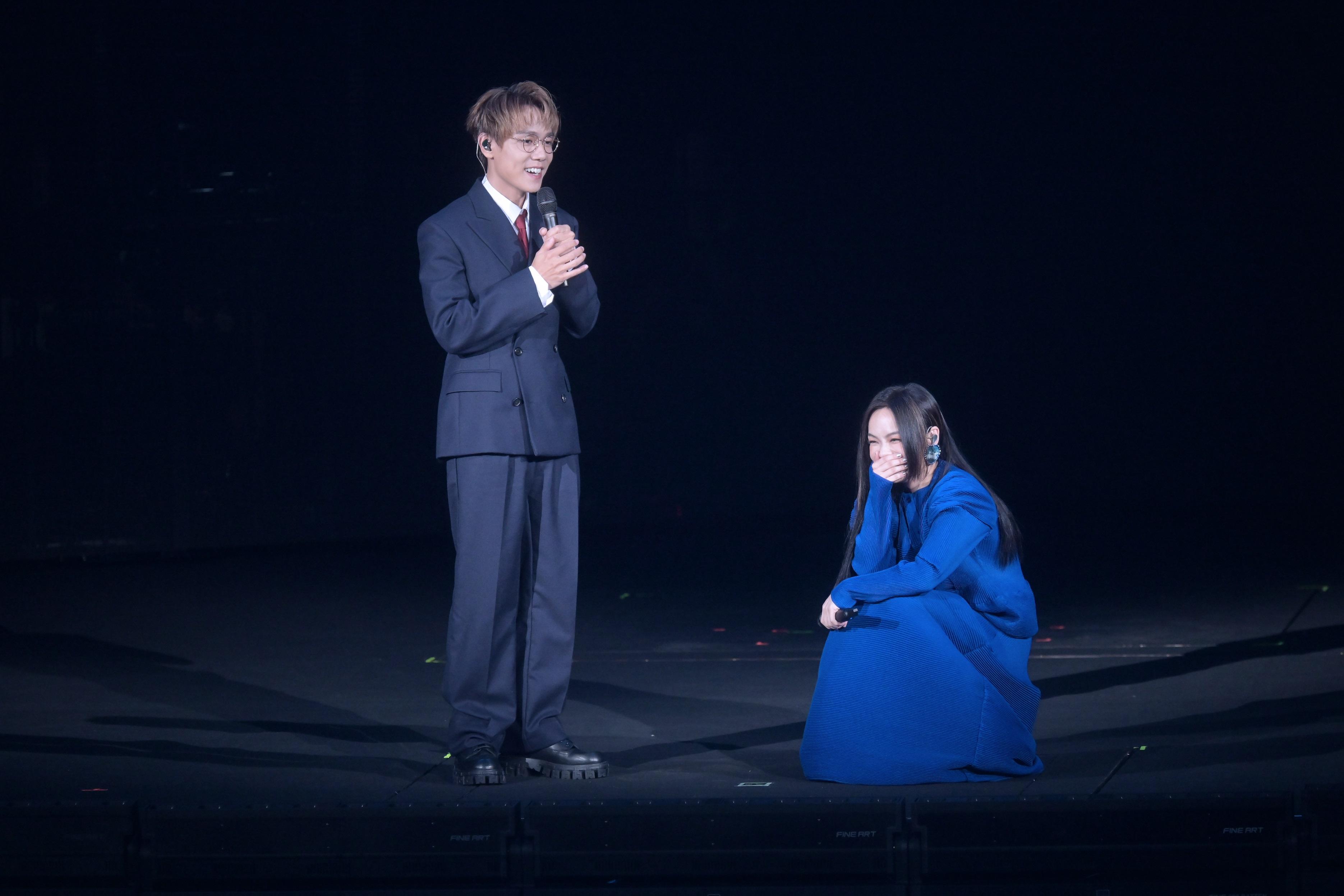 徐佳瑩紅館演唱會請來林家謙擔任嘉賓。