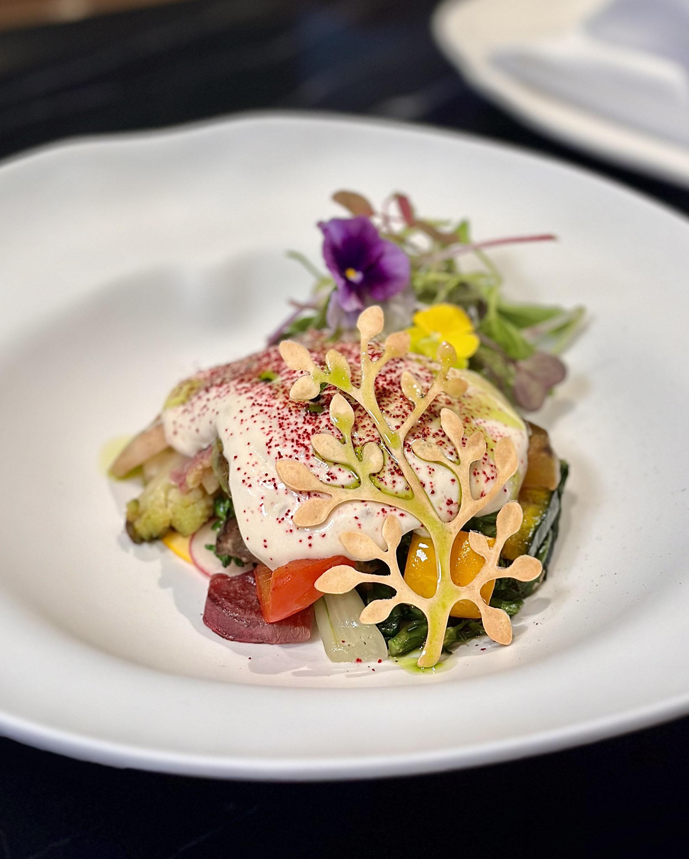 時令有機蔬菜暖沙律