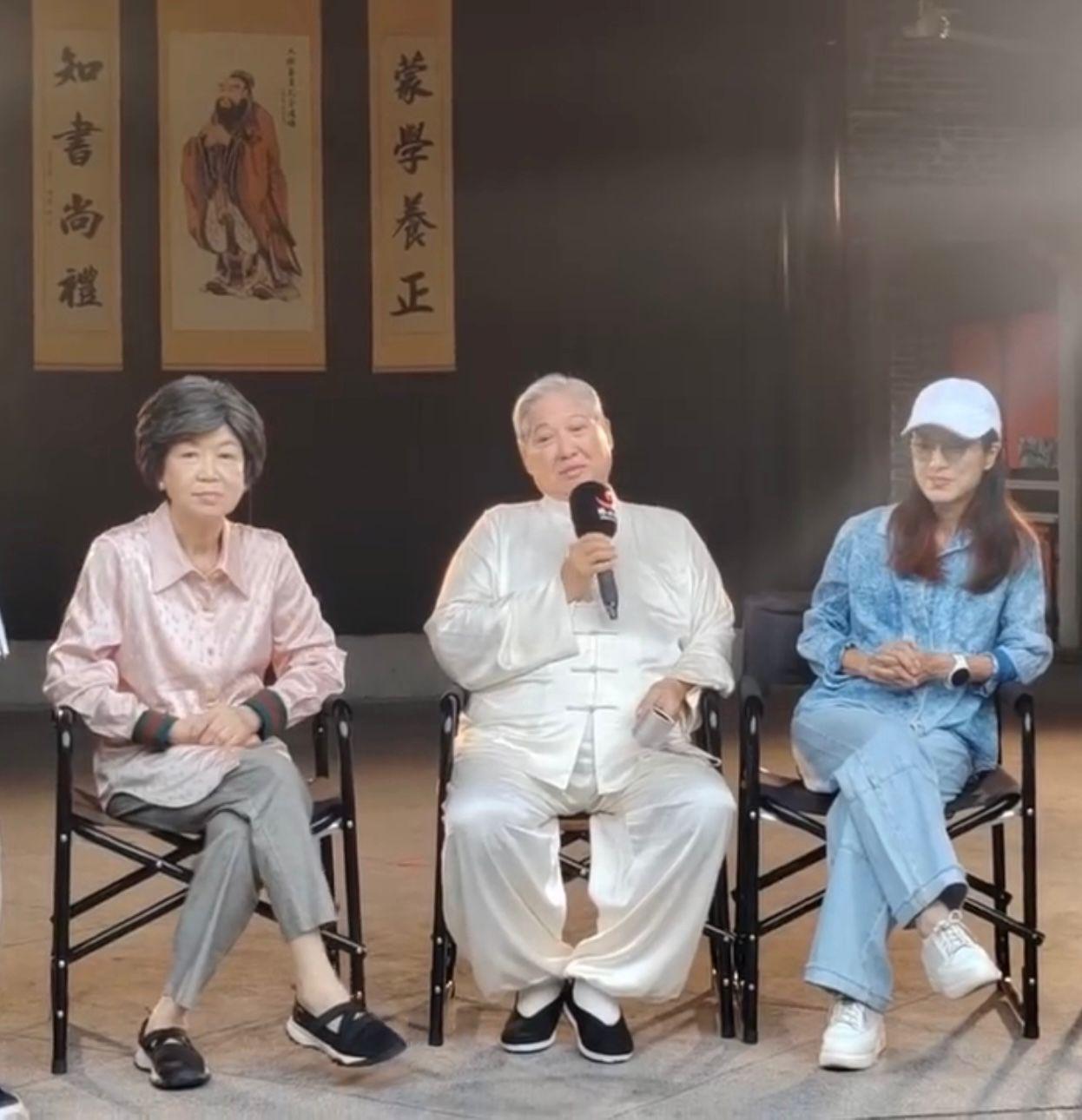 朱咪咪出山再拍新戲《功夫少年》,今次拍檔有洪金寶。