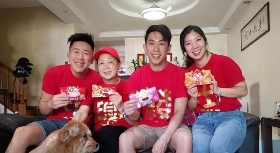 朱咪咪與囝囝過平淡生活享福。