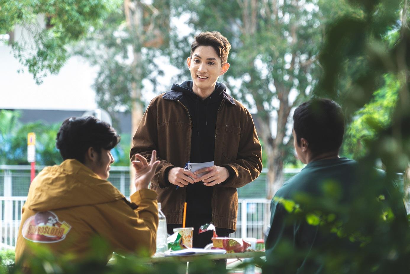 楊樂文笑言今次過足戲癮。(《十七年命運週期》劇照)