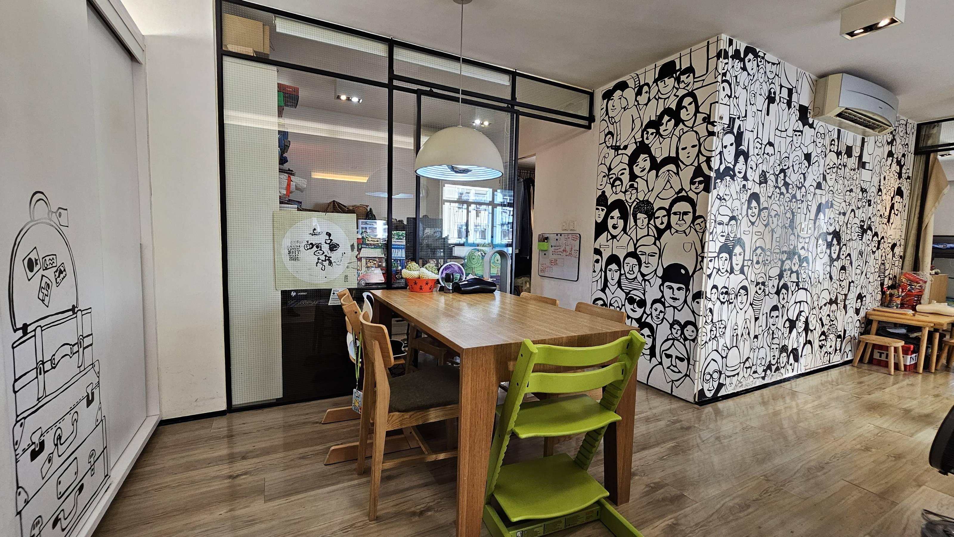 飯廳面積不少,活動空間算多。