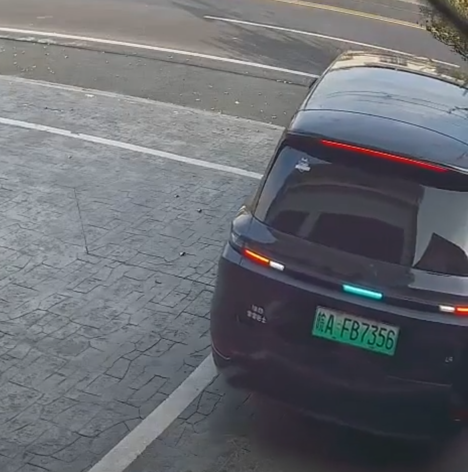 一輛「理想」L9智能電動車在司機下車後啓動自動泊車功能,惟來回連續4次都未能泊進停車格,及後車輛竟開回馬路中央,險釀車禍。幸車主及時發現,從室內跑出坐回司機位操控